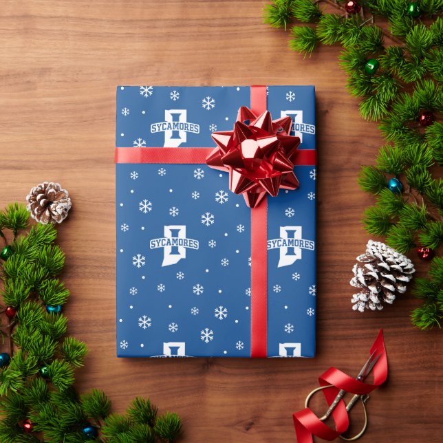 Indiana State University Holiday Wrapping Paper (Holiday Gift)