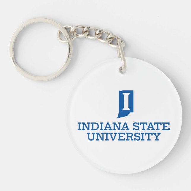 Indiana State University Key Ring (Front)