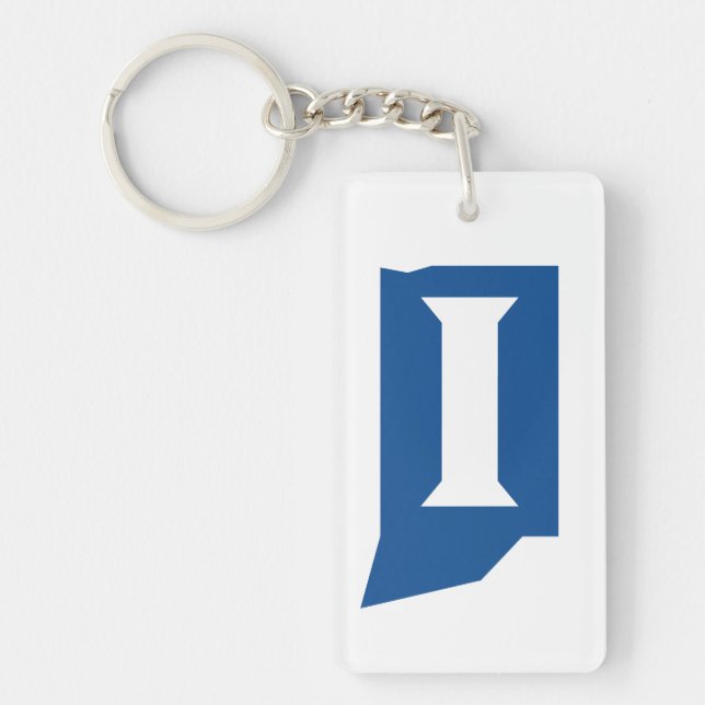 Indiana State University Key Ring (Front)