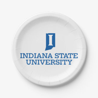Indiana State University Paper Plate