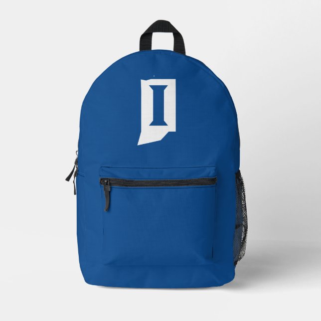 Indiana State University Printed Backpack (Front)