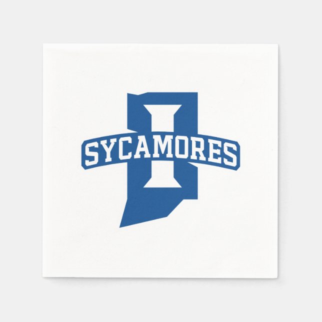 Indiana State University Sycamores Napkin (Front)