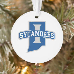 Indiana State University Sycamores Ornament