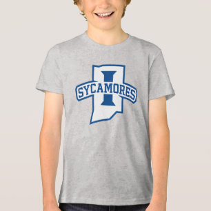 Indiana State University Sycamores Tri-Blend Shirt