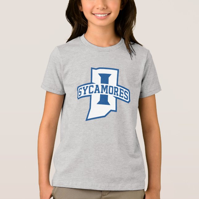 Indiana State University Sycamores Tri-Blend Shirt (Front)