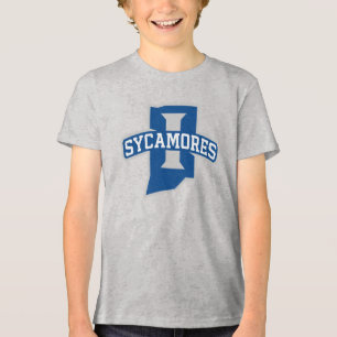 Indiana State University Sycamores Tri-Blend Shirt