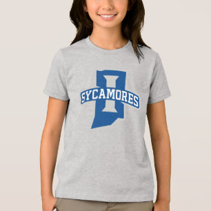 Indiana State University Sycamores Tri-Blend Shirt