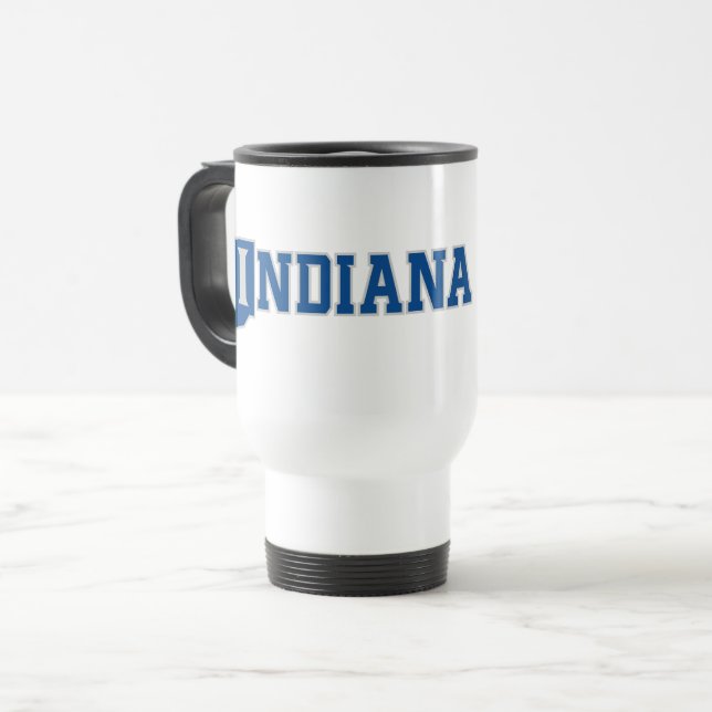 Indiana State University Travel Mug (Front Left)