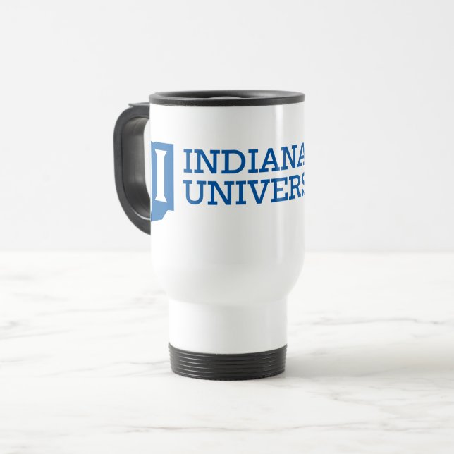 Indiana State University Travel Mug (Front Left)