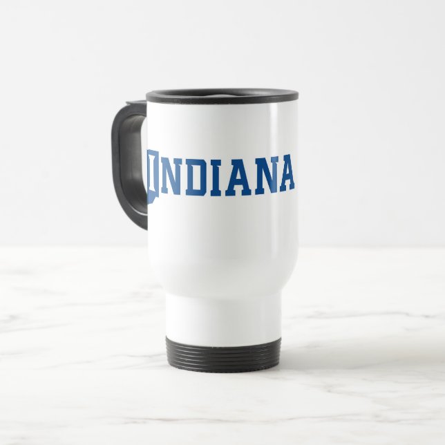 Indiana State University Travel Mug (Front Left)