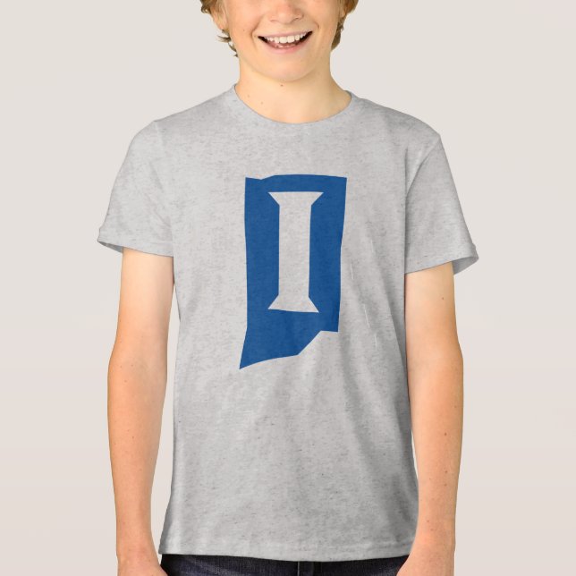 Indiana State University Tri-Blend Shirt (Front)