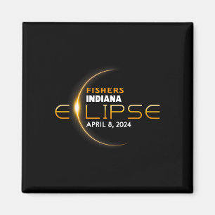 Indiana Total Solar Eclipse 2024 Magnet