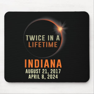 Indiana Total Solar Eclipse Twice In A Lifetime 20 Mouse Mat