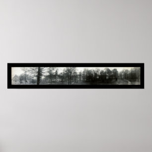 Indiana University Photo 1909 Poster
