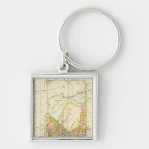 Indiana US Key Ring