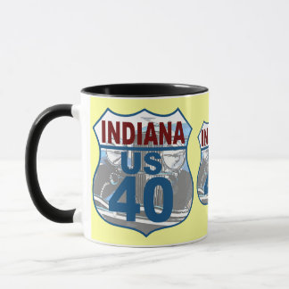 Indiana US Route 40 - Duesenberg Mug