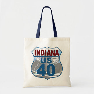 Indiana US Route 40 - Duesenberg Tote Bag