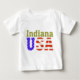 Indiana USA Aashen alpha Baby T-Shirt