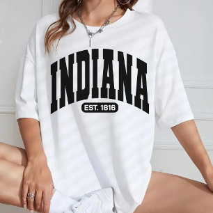 Indiana Vintage Shirt, USA Game Day & Travel Gift T-Shirt