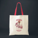 Indiana Wedding Welcome Bag, Bridesmaid or Guest Tote Bag<br><div class="desc">Welcome your guests with a custom Indiana-themed wedding tote bag. Designed for out-of-town friends and family, this bag is a simple way to share important items like the weekend schedule, snacks, and small gifts. Whether your wedding is in Indianapolis, along the lake, or in the countryside, this tote can be...</div>