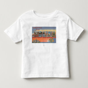 IndianaLarge Letter ScenesIndiana Toddler T-Shirt