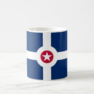 Indianapolis Flag Coffee Mug