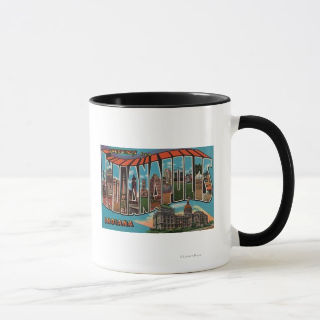 Indianapolis, Indiana (Capital Building) Mug (Right)