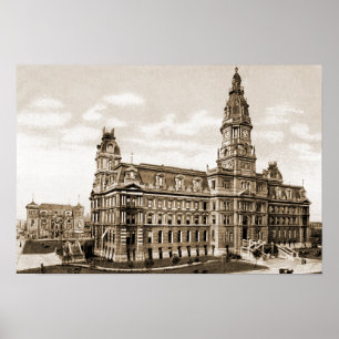 Indianapolis Indiana Old Marion County Courthouse Poster