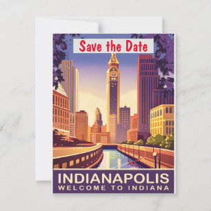 Indianapolis, Indiana, Save The Date