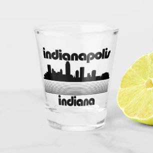 Indianapolis Indiana Shot Glass