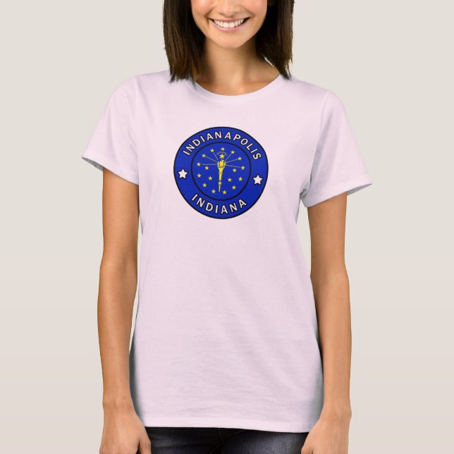 Indianapolis Indiana T-Shirt (Front)