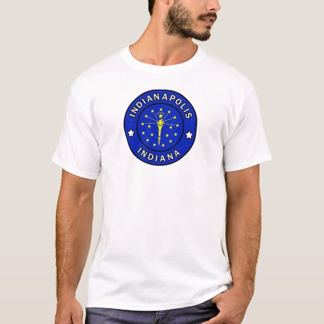 Indianapolis Indiana T-Shirt (Front)