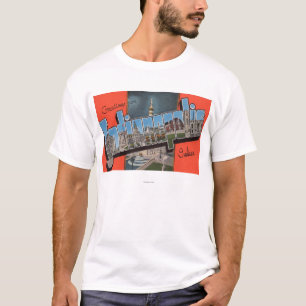 Indianapolis, Indiana (Town Plaza) T-Shirt