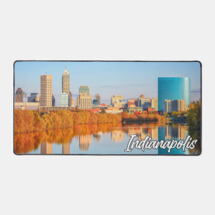 Indianapolis, Indiana, United States Desk Mat