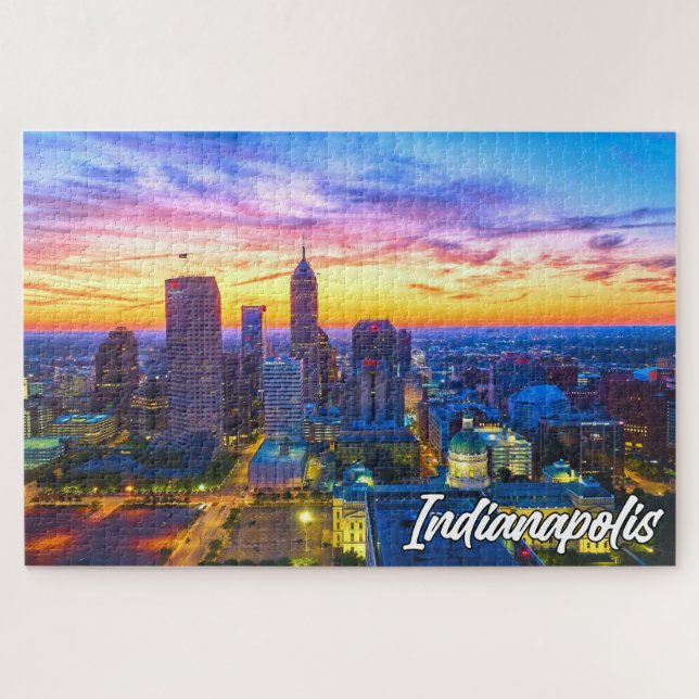Indianapolis, Indiana, United States Jigsaw Puzzle (Horizontal)