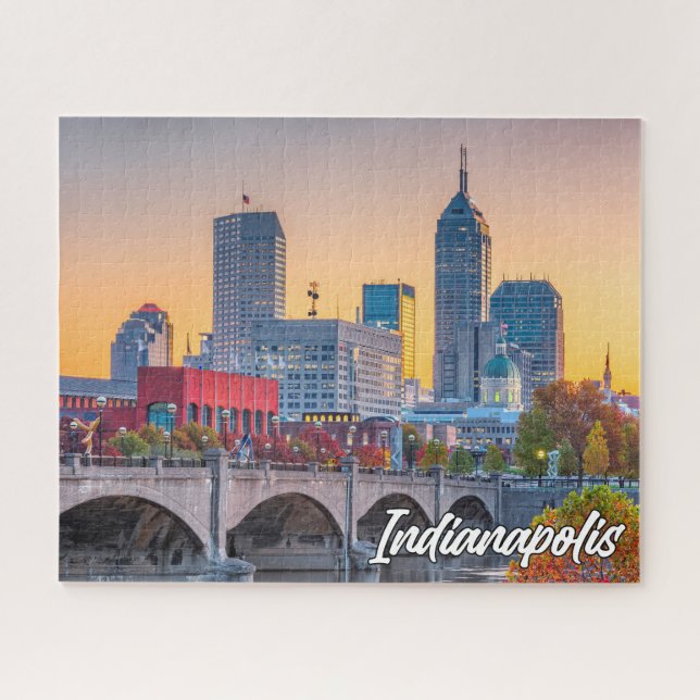Indianapolis, Indiana, United States Jigsaw Puzzle (Horizontal)