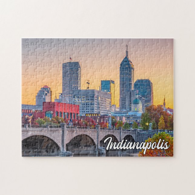 Indianapolis, Indiana, United States Jigsaw Puzzle (Horizontal)