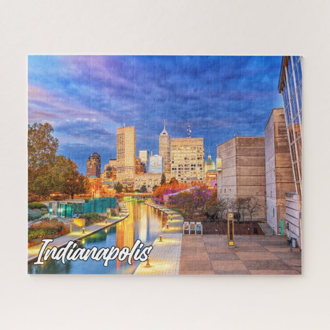 Indianapolis, Indiana, United States Jigsaw Puzzle (Horizontal)