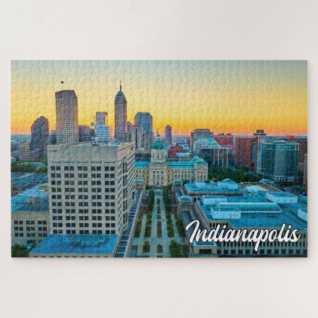 Indianapolis, Indiana, United States Jigsaw Puzzle (Horizontal)