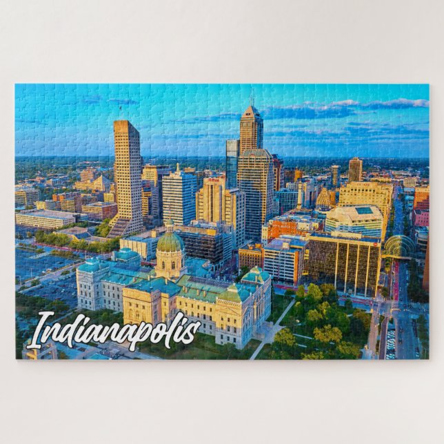 Indianapolis, Indiana, United States Jigsaw Puzzle (Horizontal)