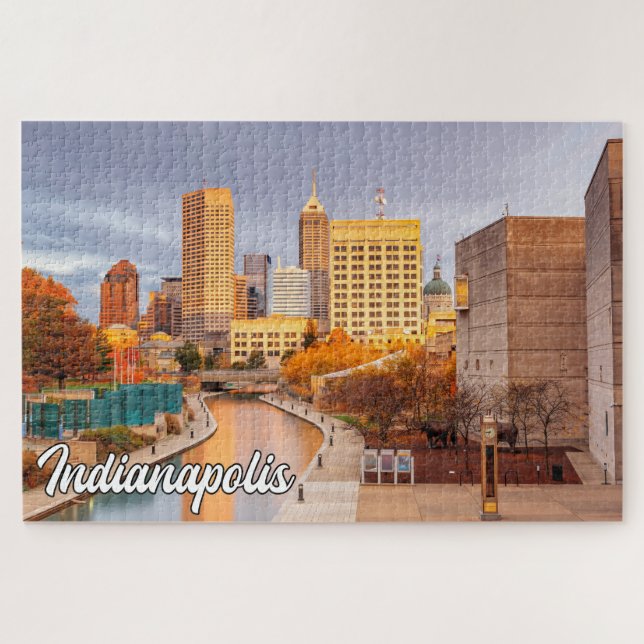 Indianapolis, Indiana, United States Jigsaw Puzzle (Horizontal)