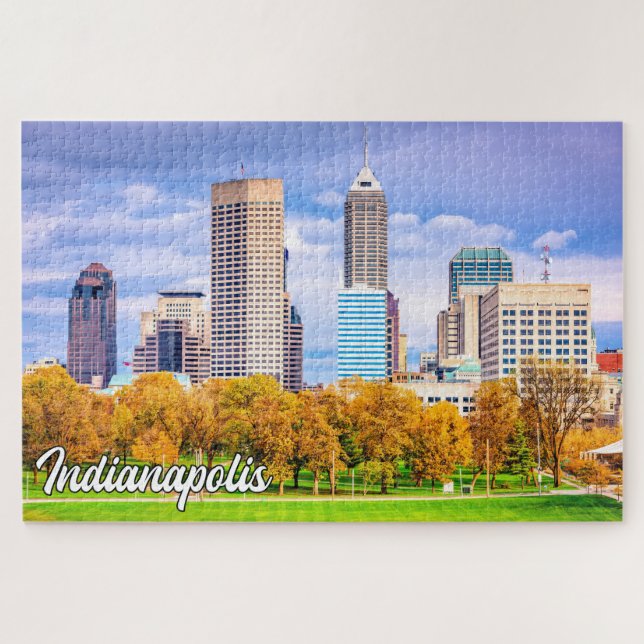 Indianapolis, Indiana, United States Jigsaw Puzzle (Horizontal)