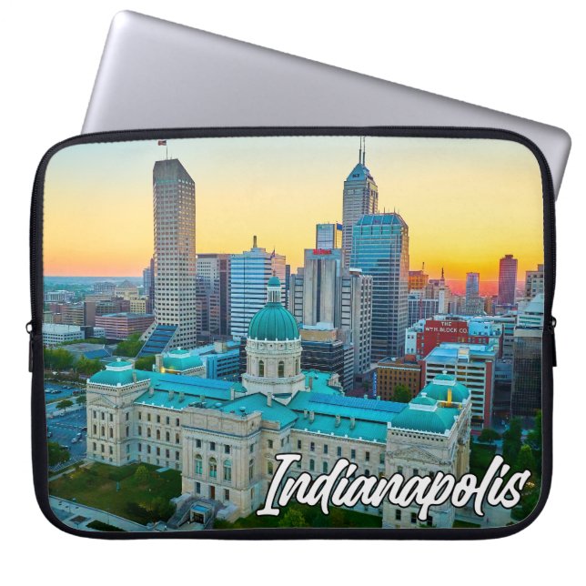 Indianapolis, Indiana, United States Laptop Sleeve (Front)
