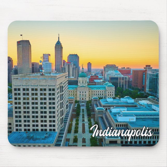 Indianapolis, Indiana, United States Mouse Mat (Front)