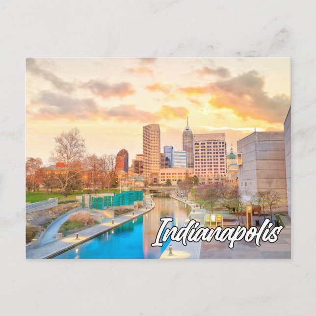 Indianapolis, Indiana, United States Postcard (Front)