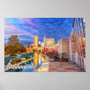 Indianapolis, Indiana, United States Poster