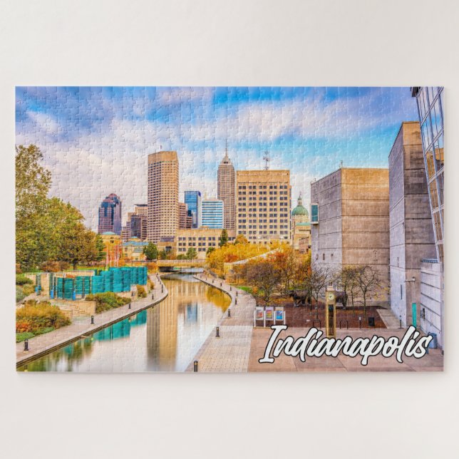 Indianapolis, Indiana, USA Jigsaw Puzzle (Horizontal)