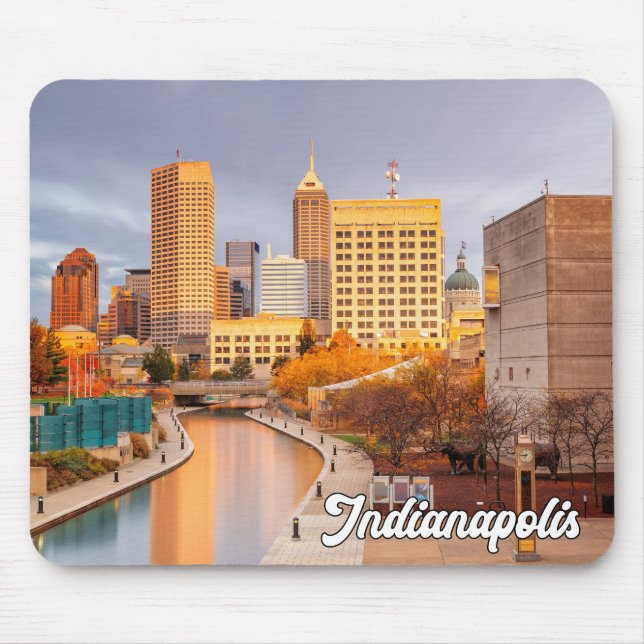 Indianapolis, Indiana, USA Mouse Mat (Front)