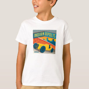 Indianapolis, Indiana Vintage Racer T-Shirt