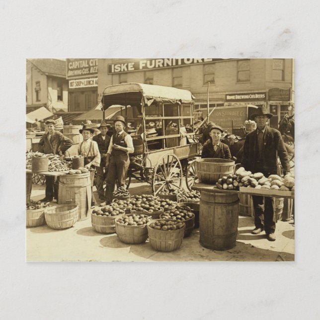 Indianapolis Market Postcard (Front)